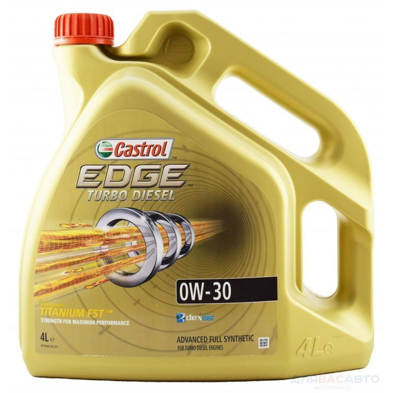 Масло моторное 0w30 син. Castrol EDGE Turbo Diesel 4л