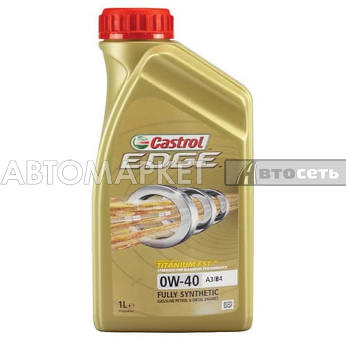 Масло моторное 0w40 син. Castrol EDGE A3/B4 1л