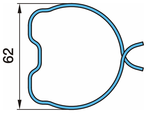 Кольцо стопорное ECO Plus 03.188.04.10.0