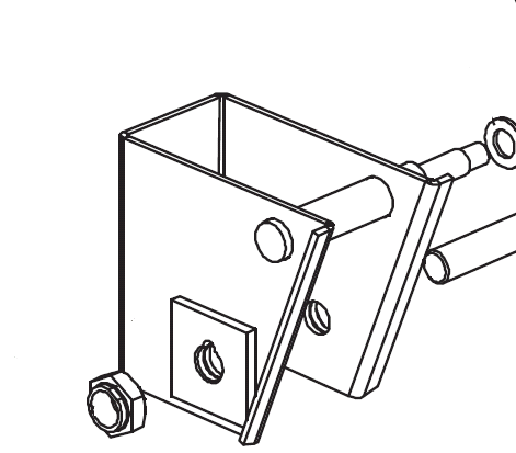 Кронштейн рессоры (выс 260мм) (9746H-2912440-10)