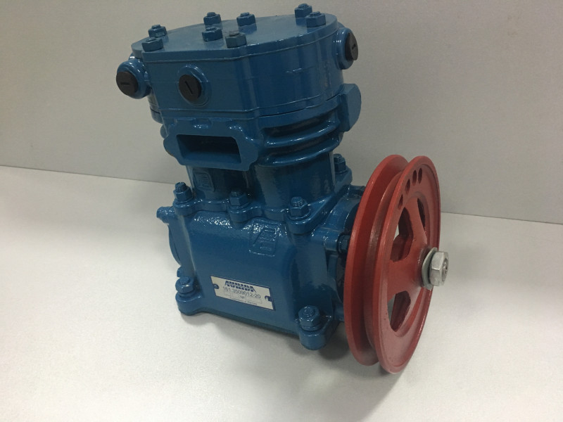 Компрессор двухцилиндровый со шкивом 161.3509012-20