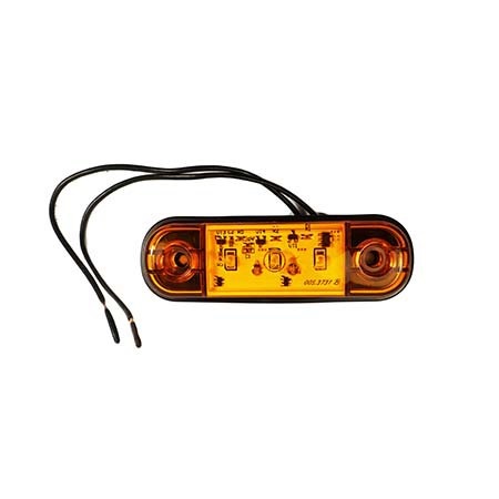 Стробоскоп фонарь габаритный тонкий LED (3 диода)