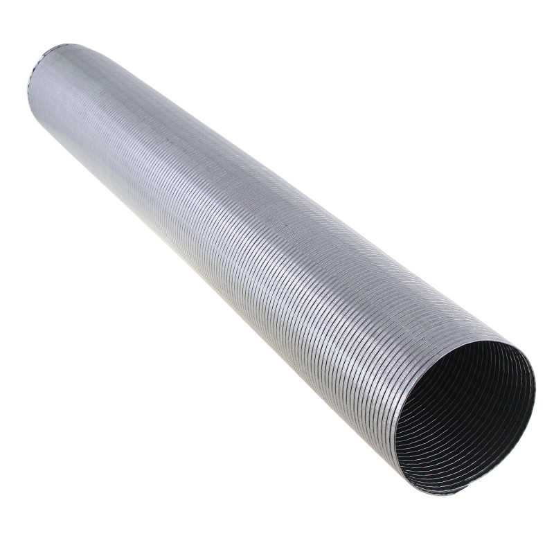 Металлорукав d=138-142мм, L=1м (гофра 140мм, оцинк (АТ/at01498)