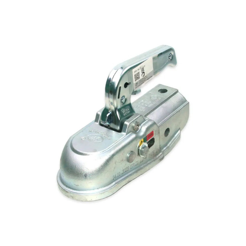 Замковое сцепное устройство SPP усиленное на 3500кг (труба D-50мм) для прицепа с тормозом наката