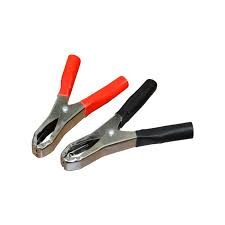 Клемма-зажим "крокодил" 10А, 50мм (2шт.)