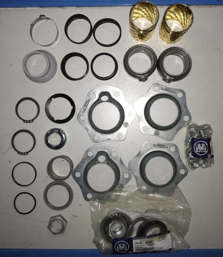 Р/к вала тормозного BPW (09.801.06.09.1)/ (09.801.02.13.1) (к-т на ось) ORIGINAL