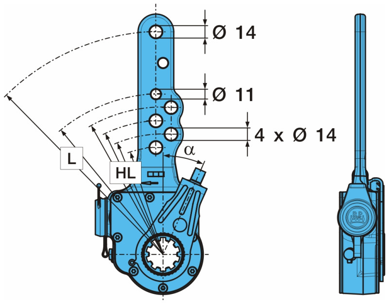 Трещетка BPW автомат. 0517482633/Выведено