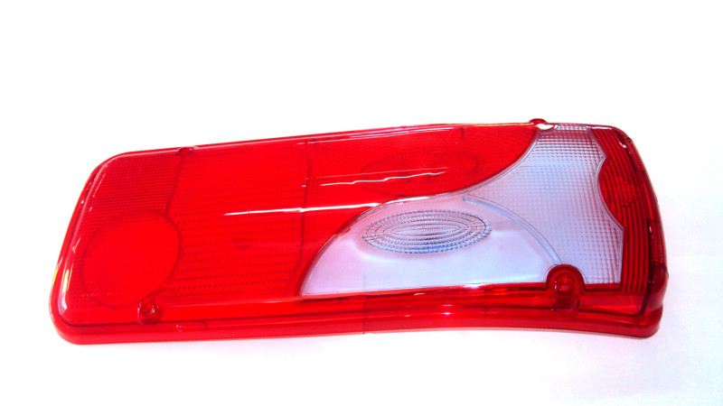 Рассеиватель заднего фонаря MAN TGA-TGM-TGX белое стекло, правый