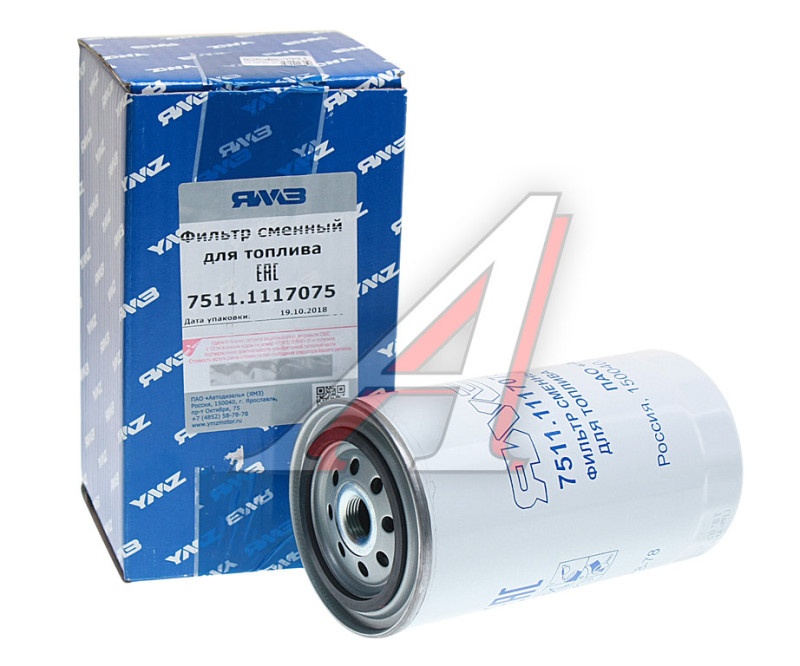 Элемент фильтрующий ЯМЗ топливный тонкой очистки ЕВРО-0,1,2,3 7511.1117075