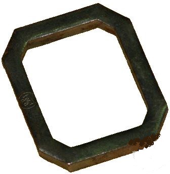 Пластина наварная квадр(72,5х60х8) 03.295.46.21.0