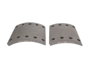 Накладки тормозные 420x180 (0 ремонт) ROR (19036,19037) DON RW561S7340