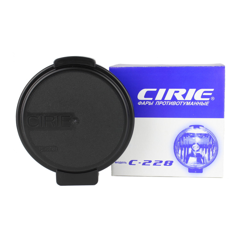 Фара противотуманная CIBIE круглая гладкая белая