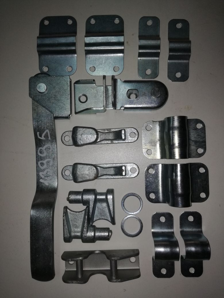 Замок ворот. прямая ручка ТК161010