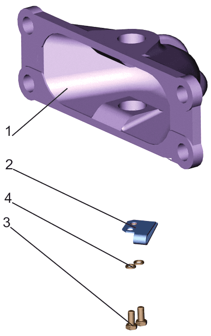 Вилка с пружиной МАЗ 631219-2806114-000