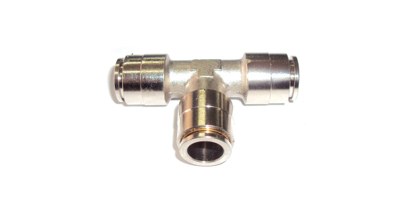 Фитинг трубок MPUТ 10мм металл Т-образный