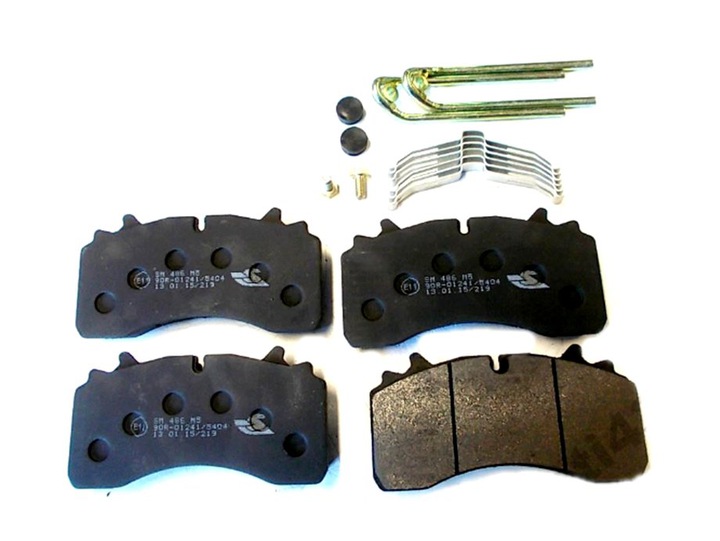 Колодки тормозные дисковые комплект SAF (03.057.0084.00) / EMMERRE (960102/E3) АНАЛОГ 8235/Выведено