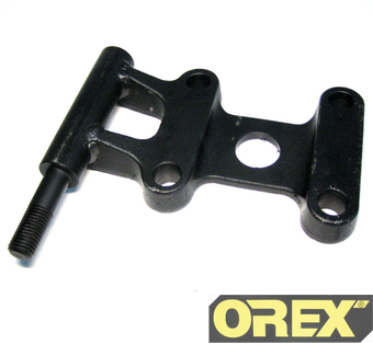 Кронштейн амортизатора (120 балка), левый 05.145.22.43.0 / Orex OR830063 (с пальцем под аморт) @7792