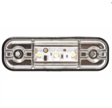 Фонарь габаритов (ОГ-40) белый светодиодный (аналог ГФ-22,ФГ160, WAS W97.1)