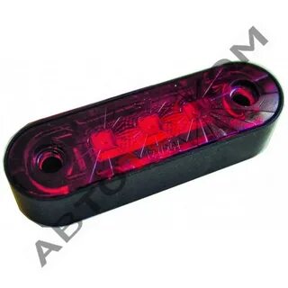 Фонарь габаритов (ОГ-44 ВЫСОКИЙ) красный светодиодный