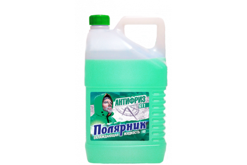 Антифриз Полярник зеленый 10 кг (Дзержинск) (12 шт)