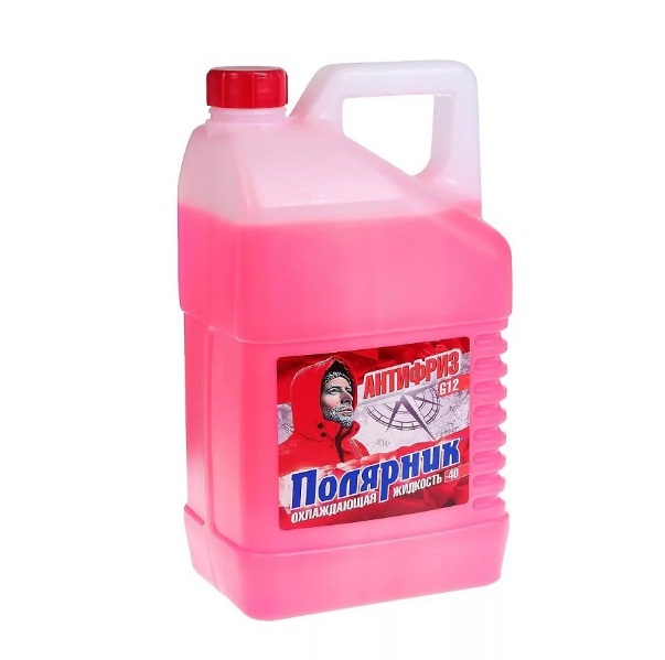 Антифриз Полярник (-40) красный 10 кг (Дзержинск)