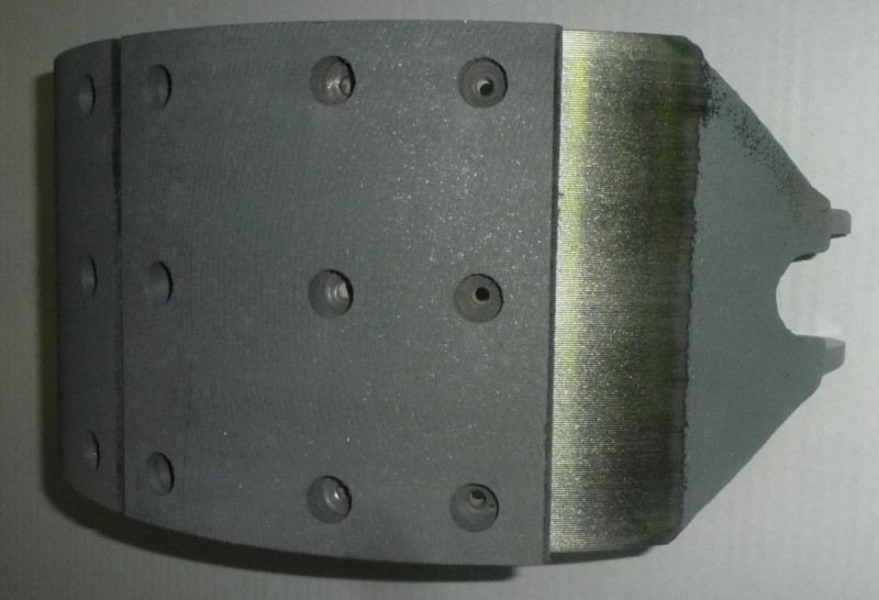 Колодка тормозная 6520-3501090-51 (с укороченной накладкой)