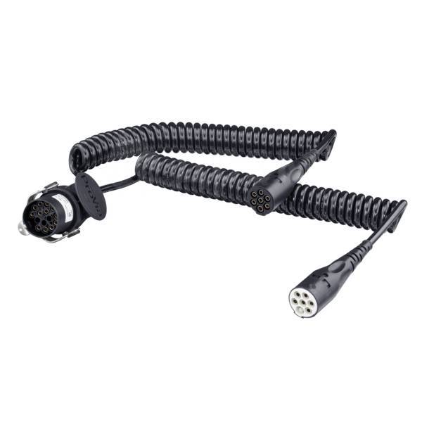 Кабель электрический 7 полюсов и 6+1 полюсов, сдвоенный Vignal D11487 / DT 5.77044 3500мм@85366