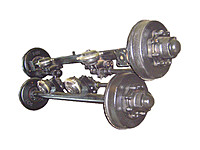 Балка прицепа передняя в сборе