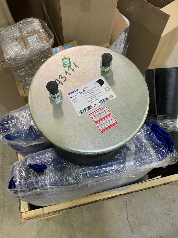 Пневморессора пласт. стакан (2 штуц. / 1 шп.) Fabio 448091-CPL/11 10.5A-16 P 523/Auger AU348091-KP