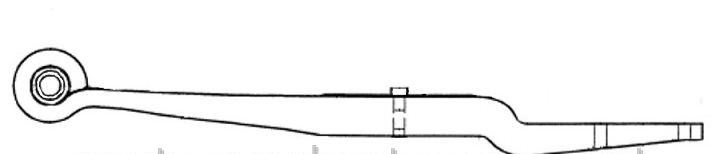 Рессора GIGANT (700649005) / SCHOMAECKER (27177300)