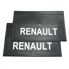 Брызговик задний 600*370 LUX RENAULT белая надпись арт.ББ-80