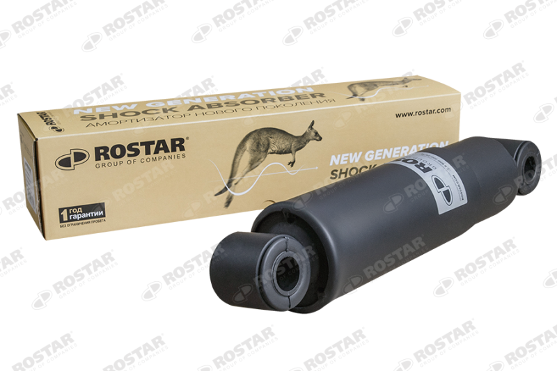 Амортизатор 350-538 24x55/24x55 0/0 BPW (02.3702.92.00) SAF / АВТОМАГНАТ 180-2905005-050 @7642