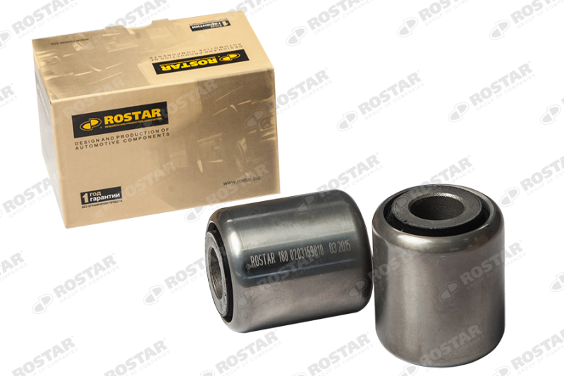 Сайлентблок рессоры BPW 24,2х60х72 (02.0314.24.00) / Rostar 180.0203159810 @12836