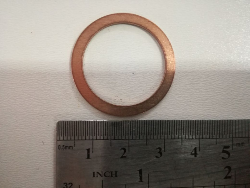 Шайба 24 медная