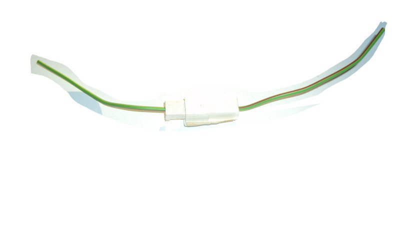 Колодка на 1 кот с проводами S =0.75 мм L-120мм