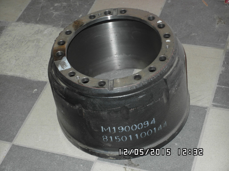 Барабан тормозной задний MAN (81.50110-0144) / DIESEL TECHNIC (3.62001)