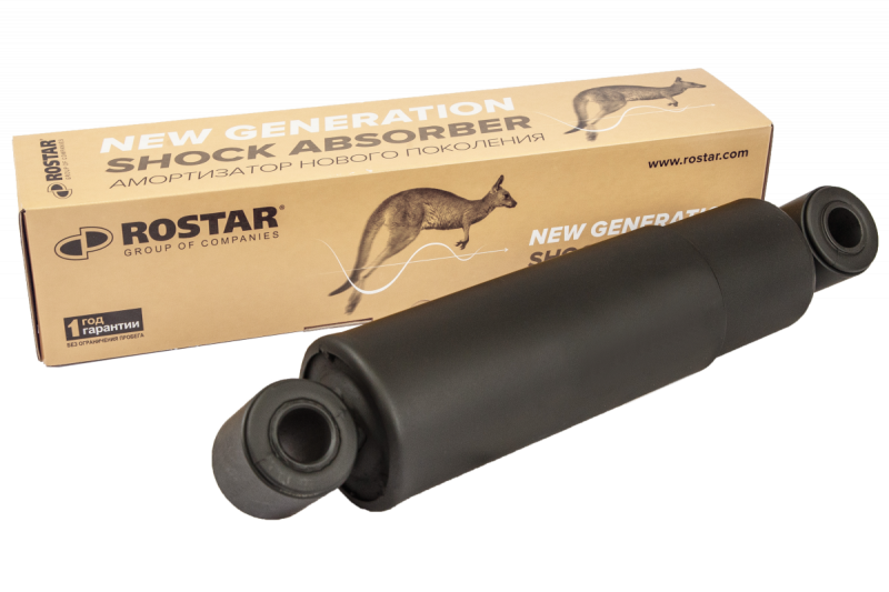 Амортизатор 350-538 24x55/24x55 0/0 BPW (02.3702.92.00) SAF / ROSTAR 180-2905005-050 @7642