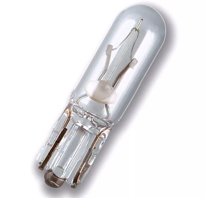 Автолампа 12V W1,2W W2x4,6d КЭП 4011