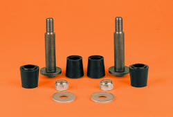 Ремкомплект реактивной штанги [палец-2шт,втулки-4шт,шайбы-2шт,гайки-2шт]@12652