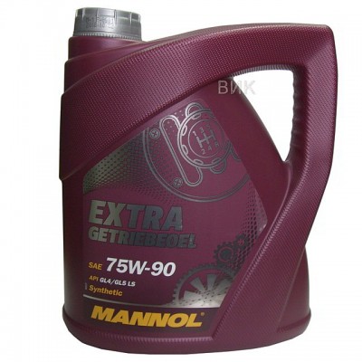 Масло трансмис. 75w90 син. Mannol Extra Getriebeoel 4л (GL 4/GL 5 LS)