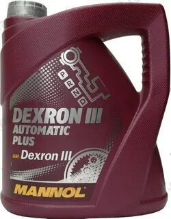 Жидкость для автомат трансмис. Mannol Automatic Plus ATF D-III 4л (GM DEX III)
