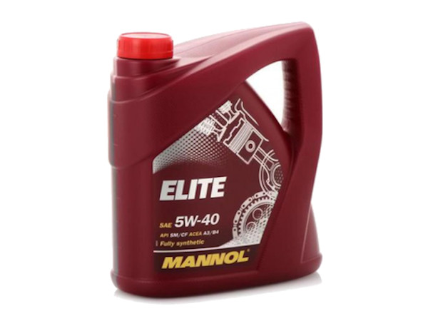 Масло моторное 5w40 син. Mannol ELITE 5л (SN/CF; A3/B4) АКЦИЯ 4+1