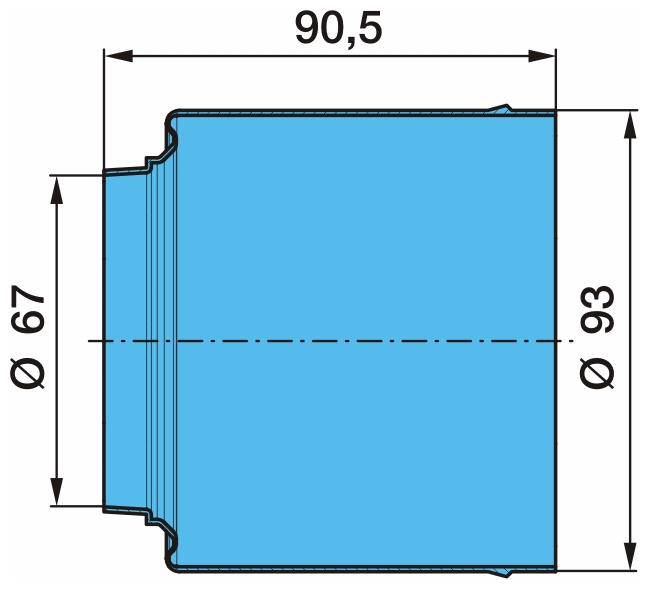 Пыльник (03.120.45.16.0) EcoPlus 10T между подшип.