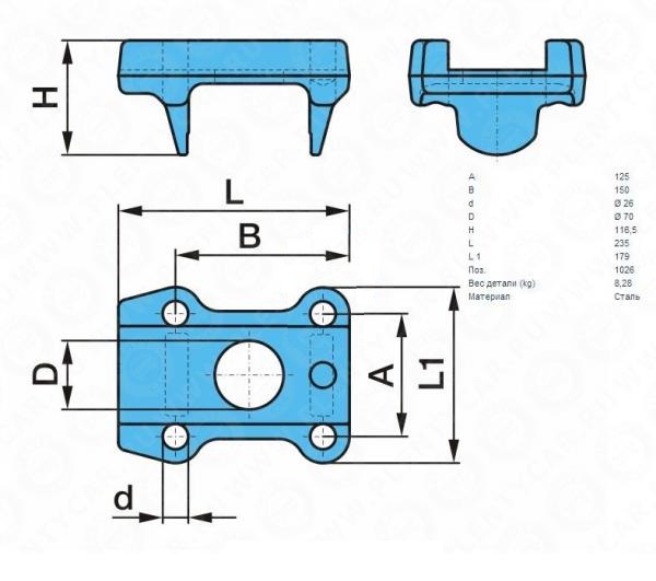 НАДРЕССОРНАЯ ПЛИТА: F120 M VO1.
