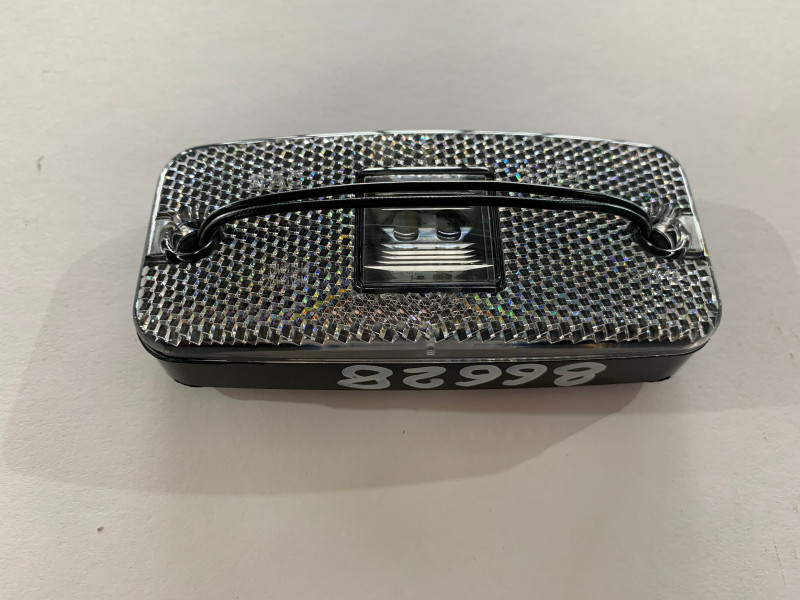 Фонарь габаритный маркерный, белый, (12-24V)