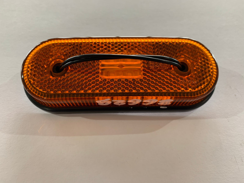 Фонарь габаритный маркерный, желтый, (12-24V) арт.013.3731