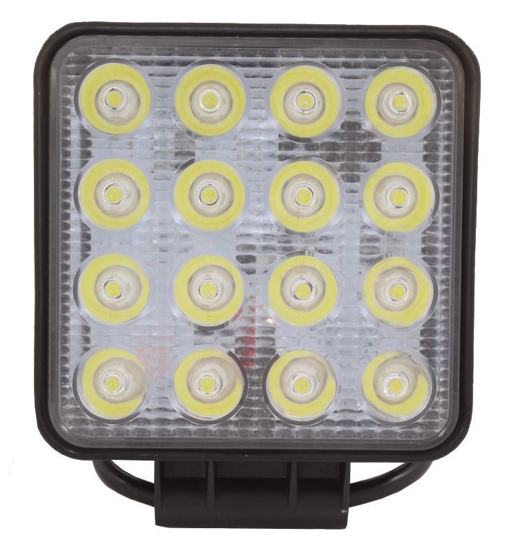 Фара п/туманная светодиодная 16LED 48W (SLIM) (квадратная) 12/24V