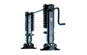 Опорное устройство на полуприцеп 700мм, вылет 330мм, S-опора