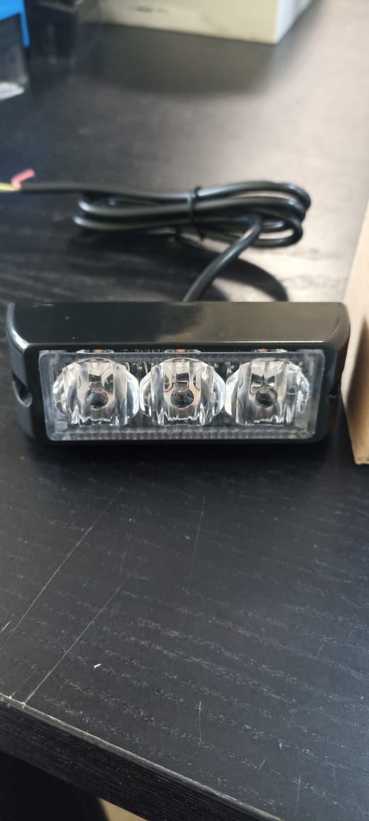 Маяк светодиодный 10-30V (Желтый) Малый 22972 KR-4058