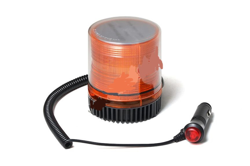 Маяк светод Mistuba (жел) 10-30V 2 режима в магнит